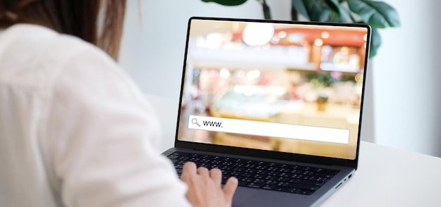 A close-up shot of a laptop screen displaying an Amazon product page with a prominently displayed 