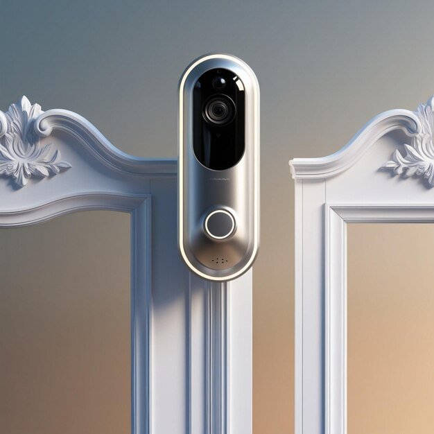 A side-by-side comparison showing the difference in video quality between a standard 1080p doorbell and the Ring Doorbell Pro 2's 1536p resolution.