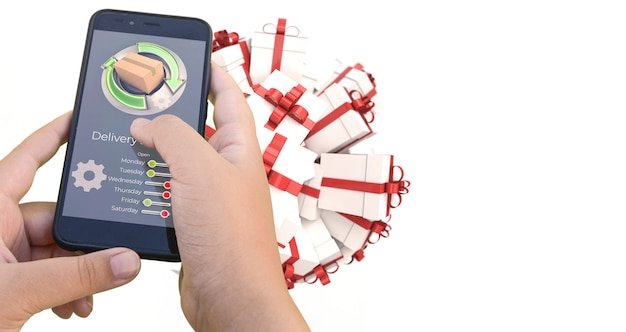 A digital collage showing various methods to achieve free shipping, including signing up for loyalty programs, using promo codes, and meeting minimum purchase amounts. Each method is visually distinct and appealing.