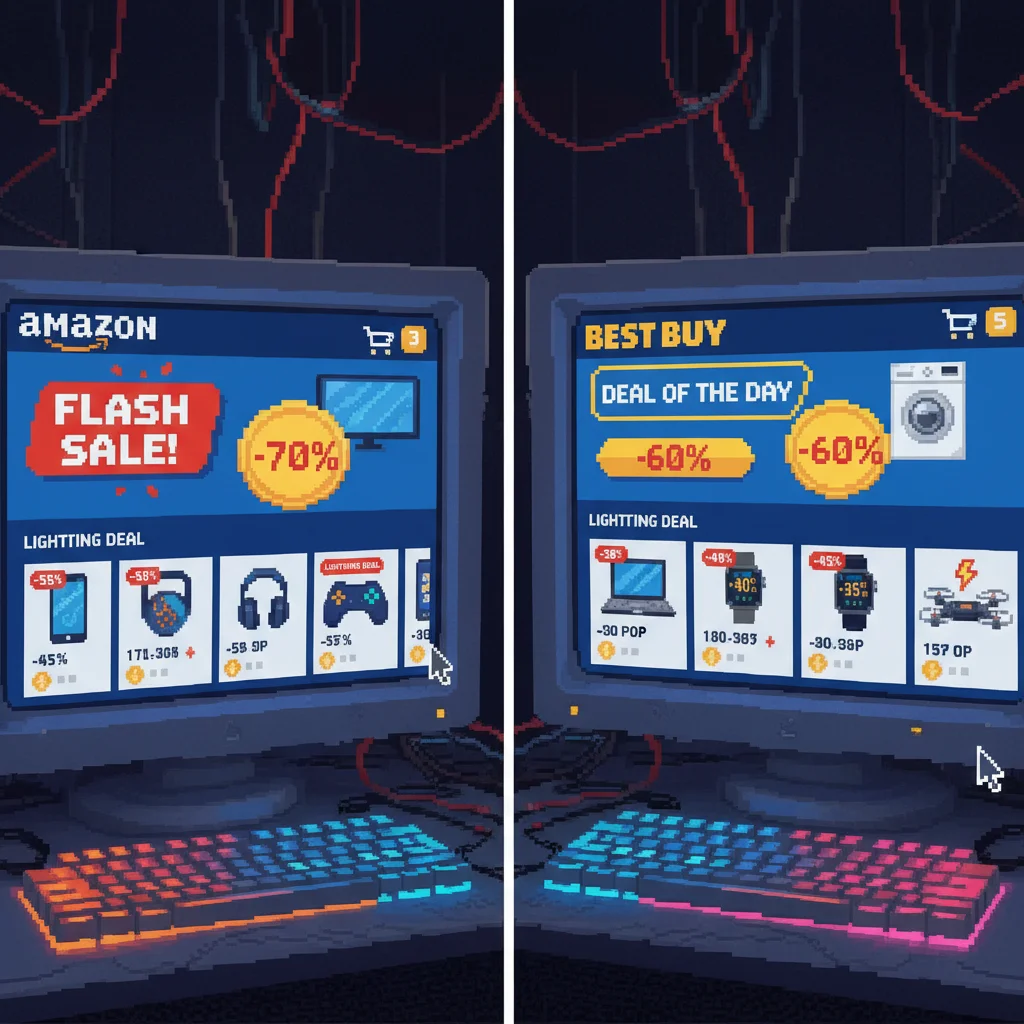 Amazon Lightning Deals vs. Best Buy Flash Sales: Which Saves More in Real-World Test