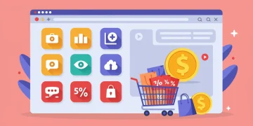 Browser extensions for online coupons saving money on shopping cart