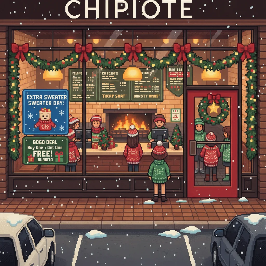 Chipotle Extra Sweater Day December 20: BOGO strategy for maximum holiday value