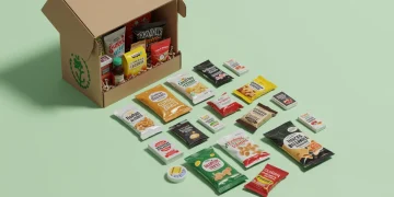 Assortment of free product samples from various subscription boxes for early 2025