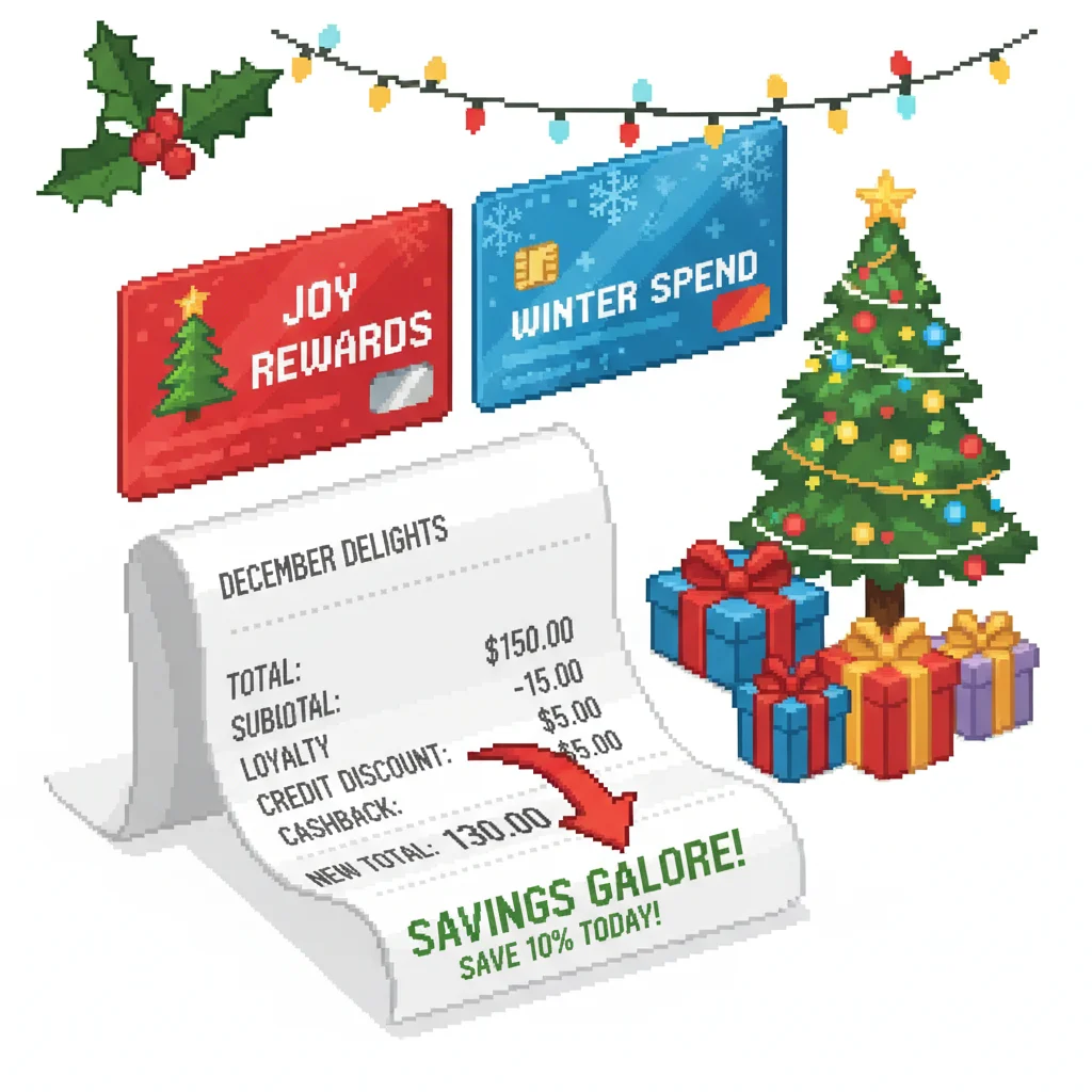 Store loyalty vs credit card rewards: real math for December shopping