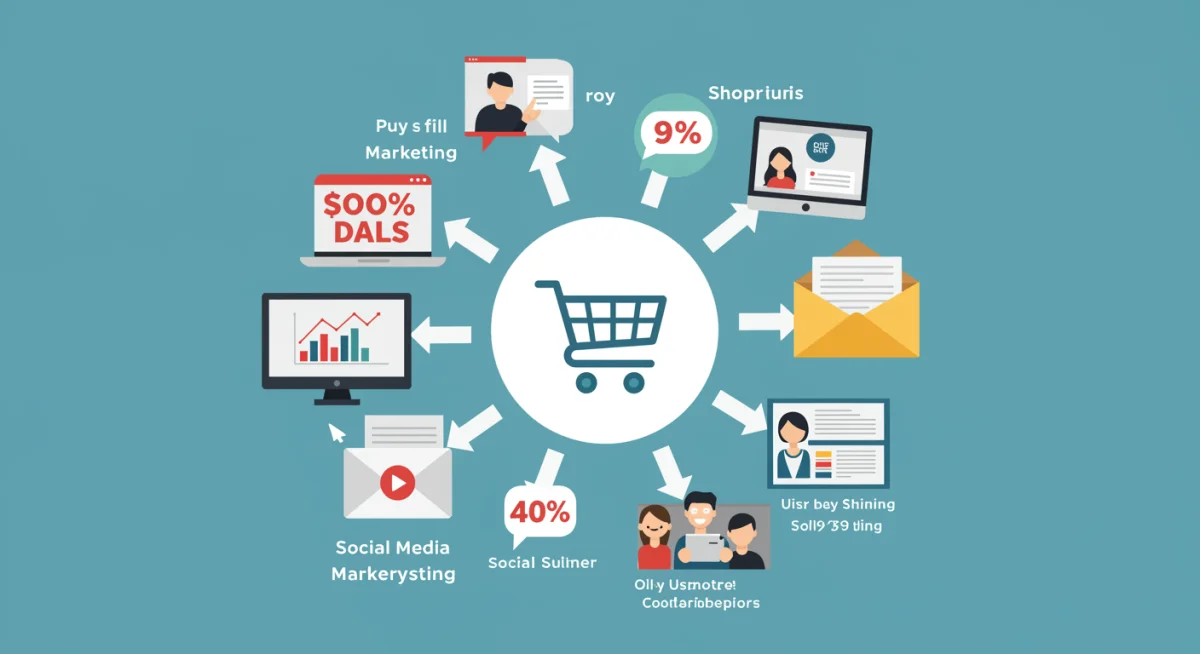 Diverse marketing strategies driving Shopify deal purchases