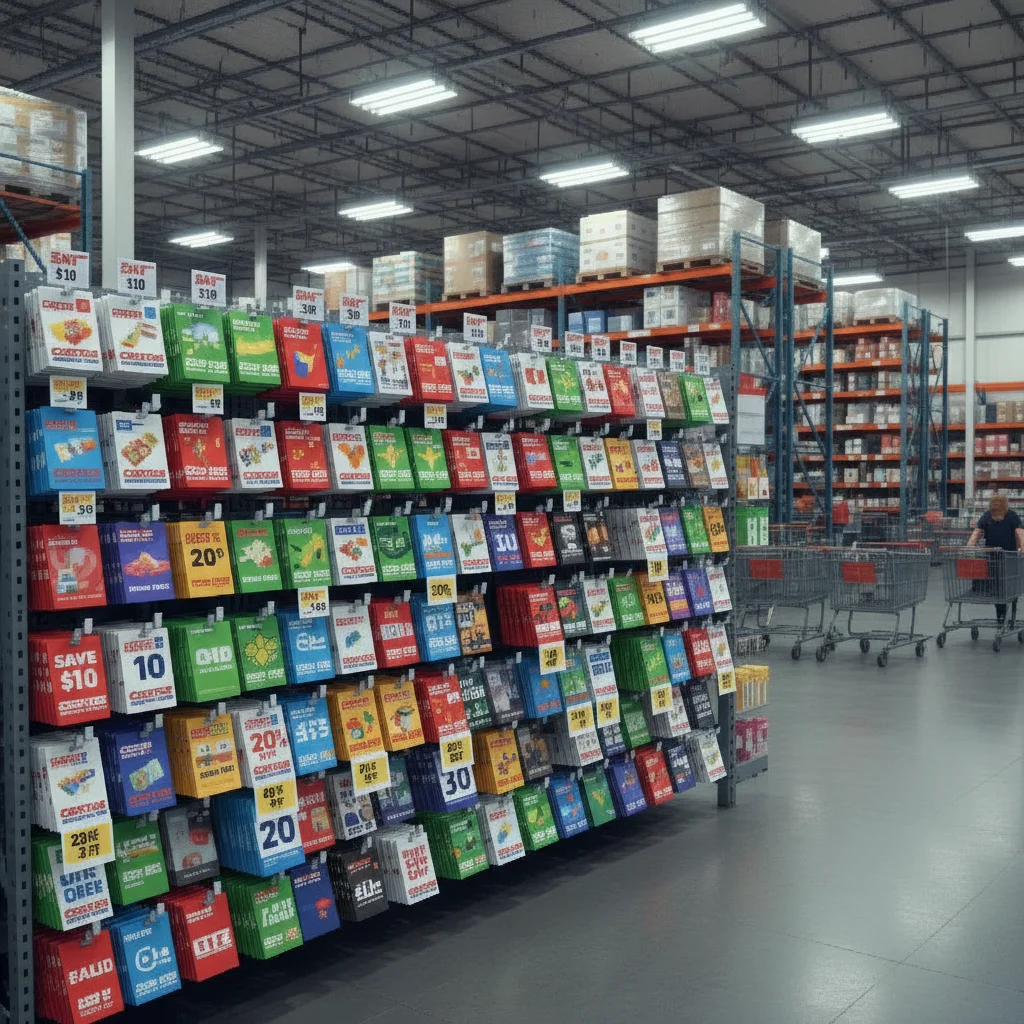 Warehouse gift card deals save $25 today